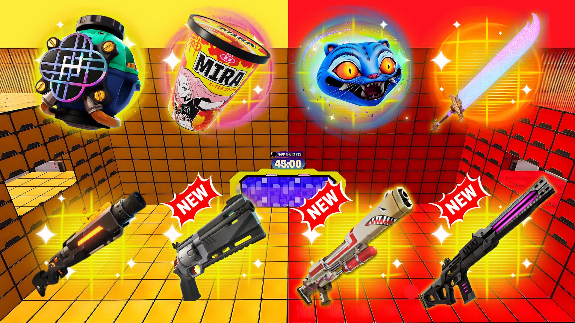 NEW COMBAT - KPOP - レッド vs イエロー🔴🌕