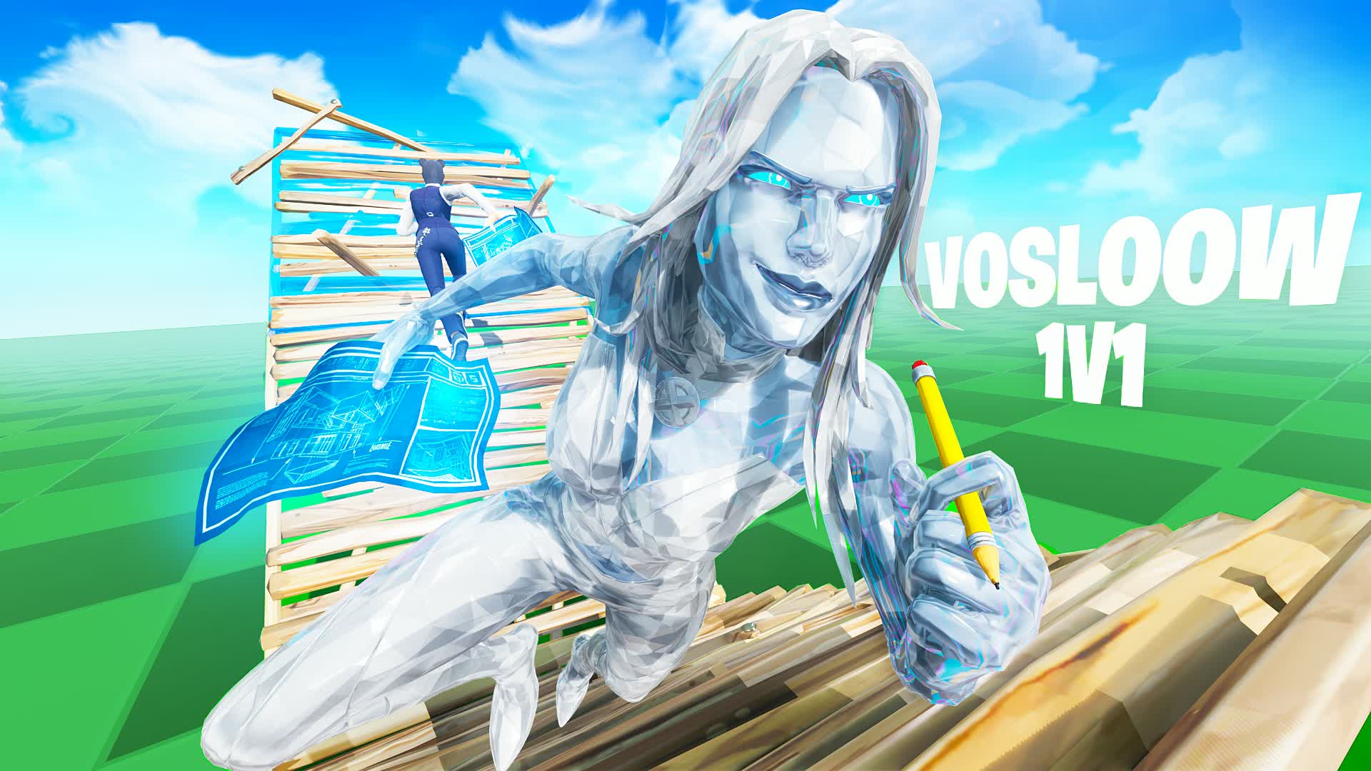 VOSLOOW 1V1 BUILD FIGHT (200 PUMP)