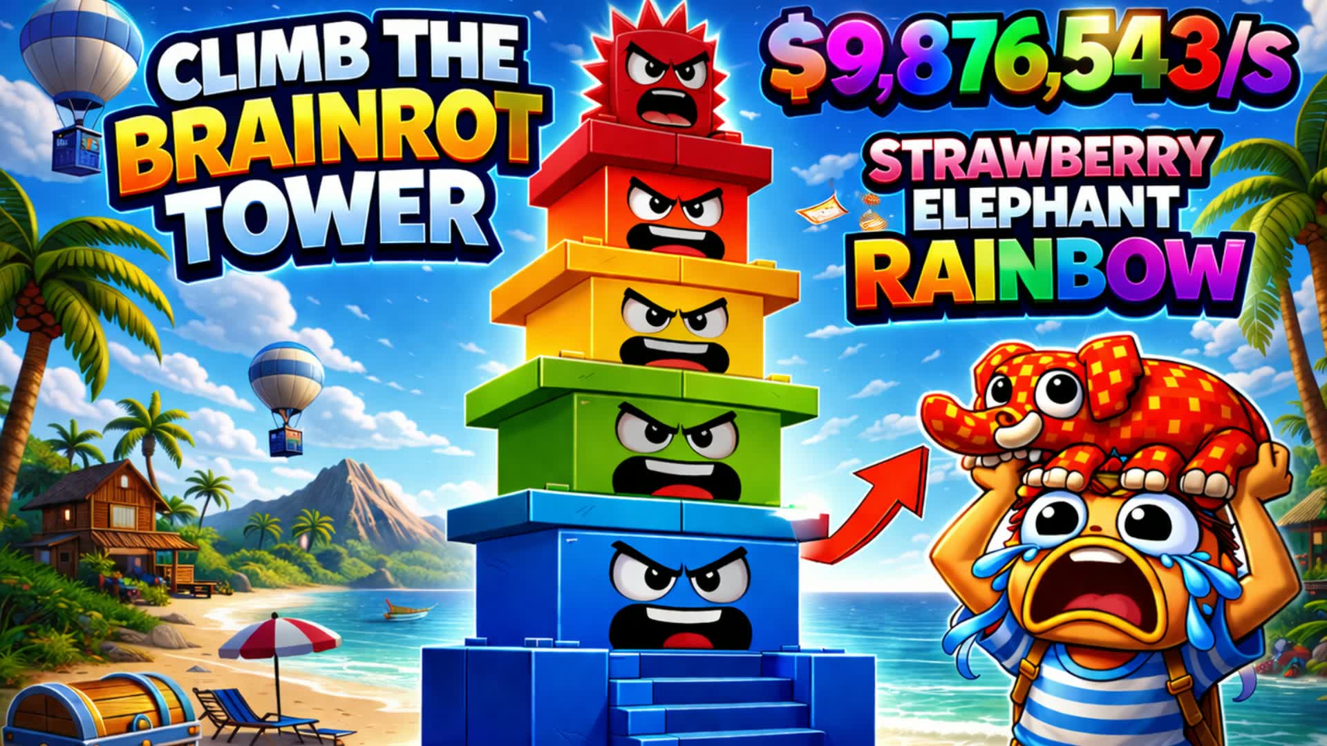 CLIMB BRAINROT TOWER