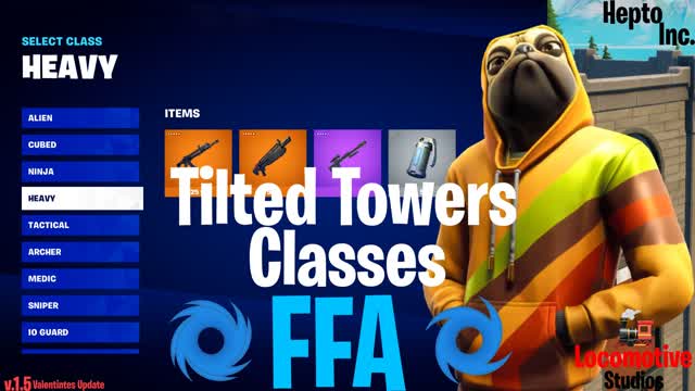 🌀  Tilted Towers Classes FFA 🌀