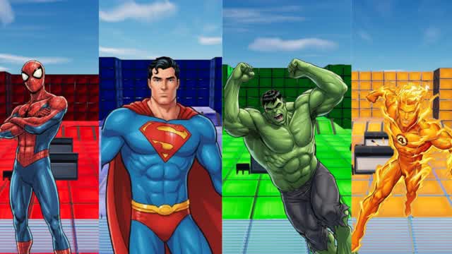 CRAZY  RED vs BLUE vs GREEN vs YELLOW