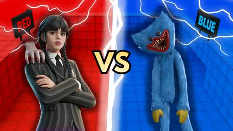 AMAZING RED VS BLUE 🔴🔵 FREE FOR ALL