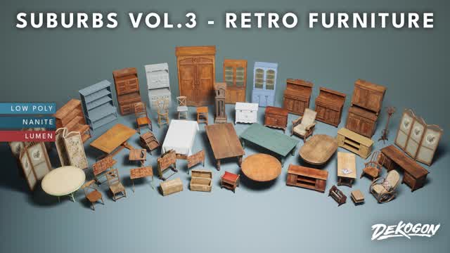 Suburbs VOL.3 - Retro Furniture