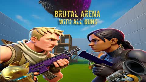 Brutal Arena With All Guns