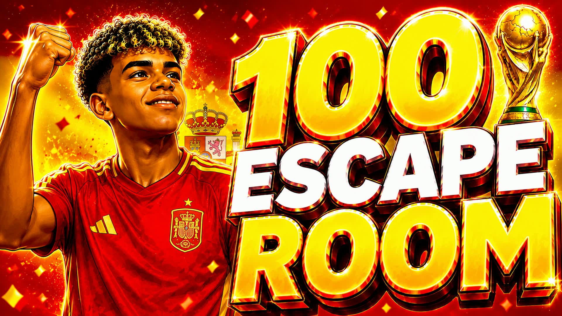 100 SOCCER ESCAPE ROOM⚽