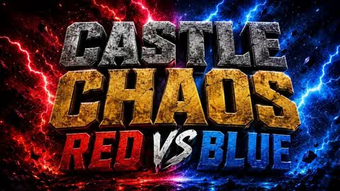 🏰 CASTLE CHAOS 🏰 🔴 RED  ⚔️  BLUE 🔵