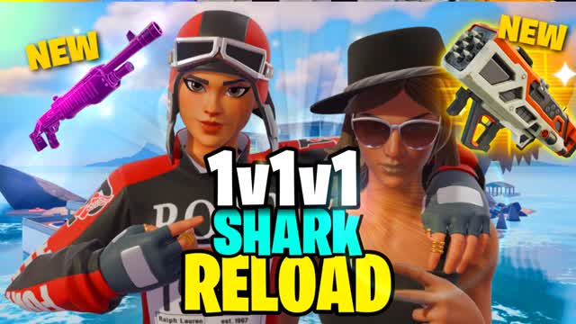 1v1v1 RELOAD SHARK SOLO