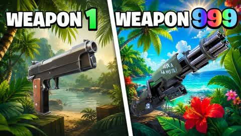 🏝️TROPICAL GUN GAME🔫ONE SHOT🎯