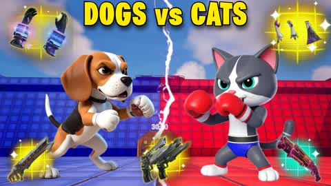 🐶 DOGS VS CATS 😸 RED VS BLUE 🔴🔵