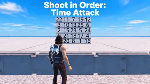 Shoot in Order: Time Attack