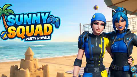 Sunny Squad Party Royale