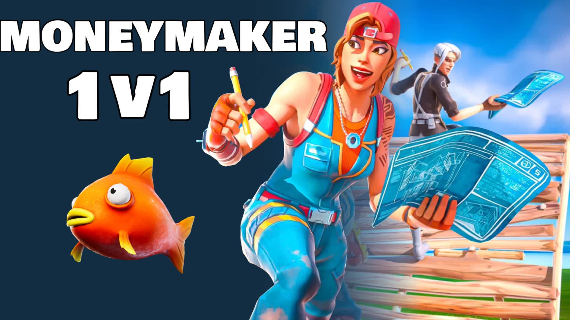 MONEYMAKER 1V1 7451 1035 4814 By Pj09 Fortnite Creative Map Code 
