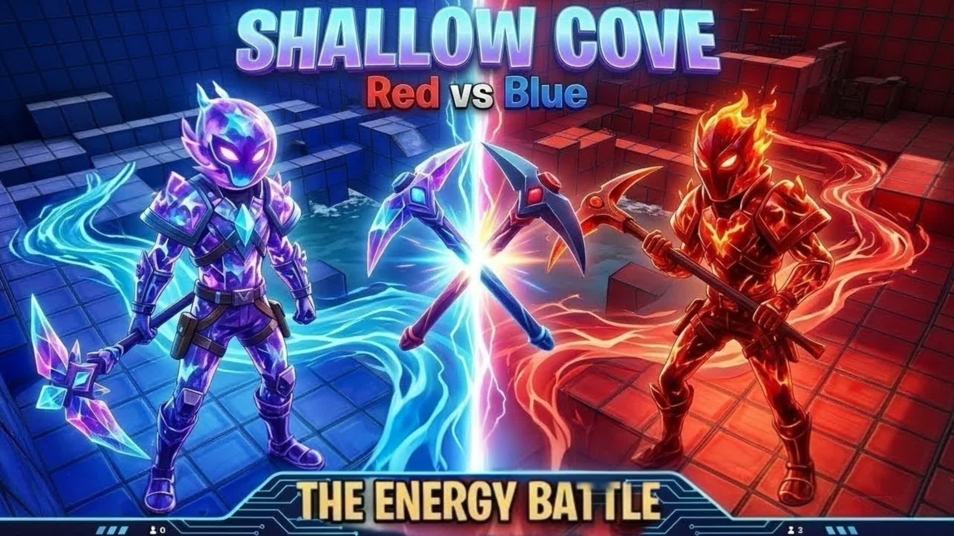 Shallow Cove Red VS Blue