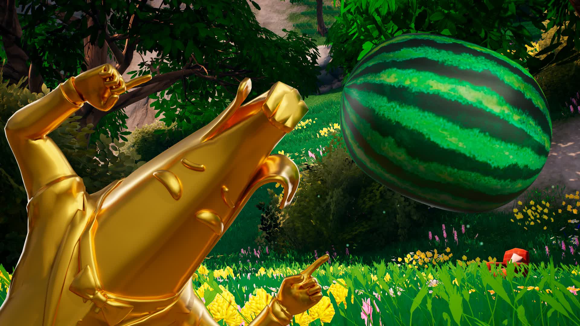 🍉 SPINNING WATERMELON 🍉 272420266107 by opgng Fortnite Creative Map