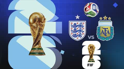 ARGENTINA vs INGLATERRA SEMIFINAL MUNDIA