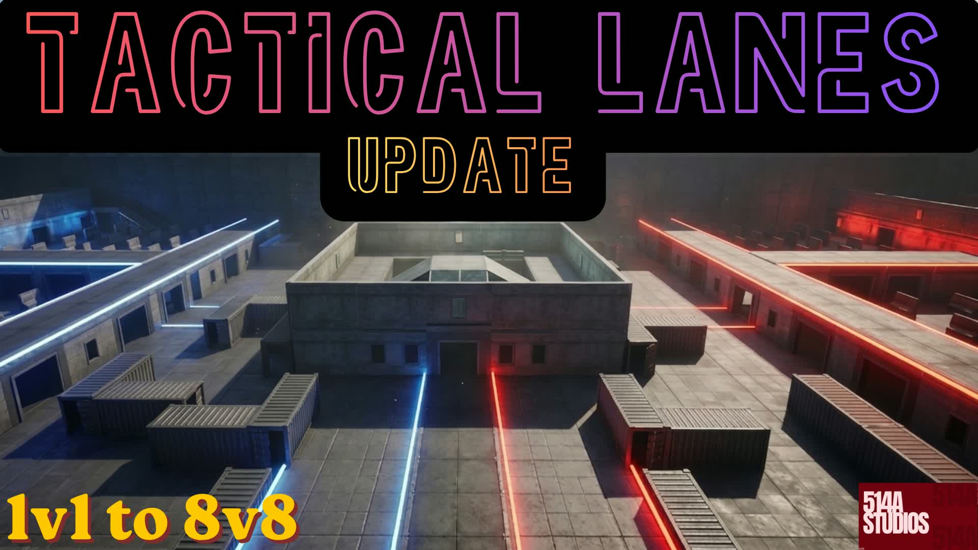 Tactical Lanes Red Vs Blue