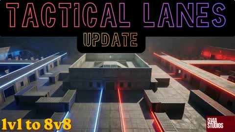 Tactical Lanes Red Vs Blue