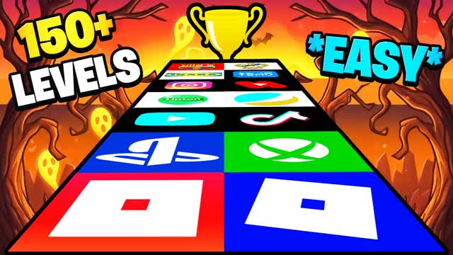 GUESS THE REAL LOGO 🔎 FUN PARKOUR MEGA