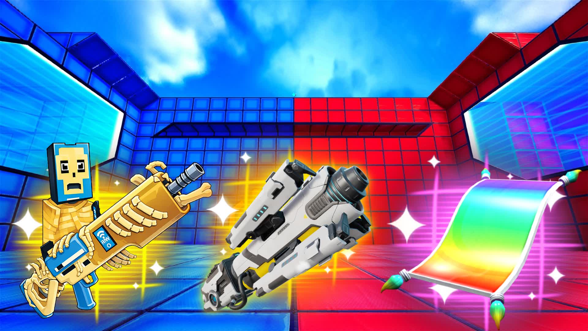 CONTROL RED VS BLUE🔴🔵