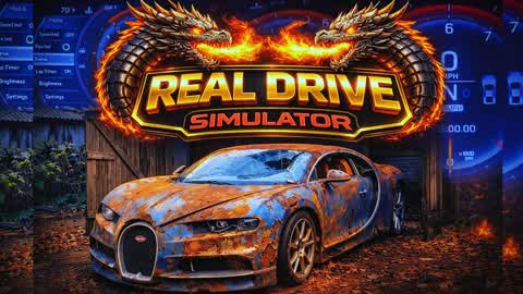 Real drive simulator speedrun