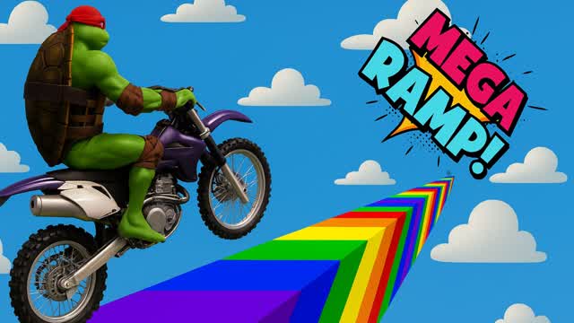 Capture 1 â TMNT MEGA RAMP CARS BATTLE đ