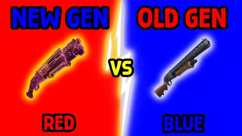 NEW GEN VS OLD GEN | RED VS BLUE