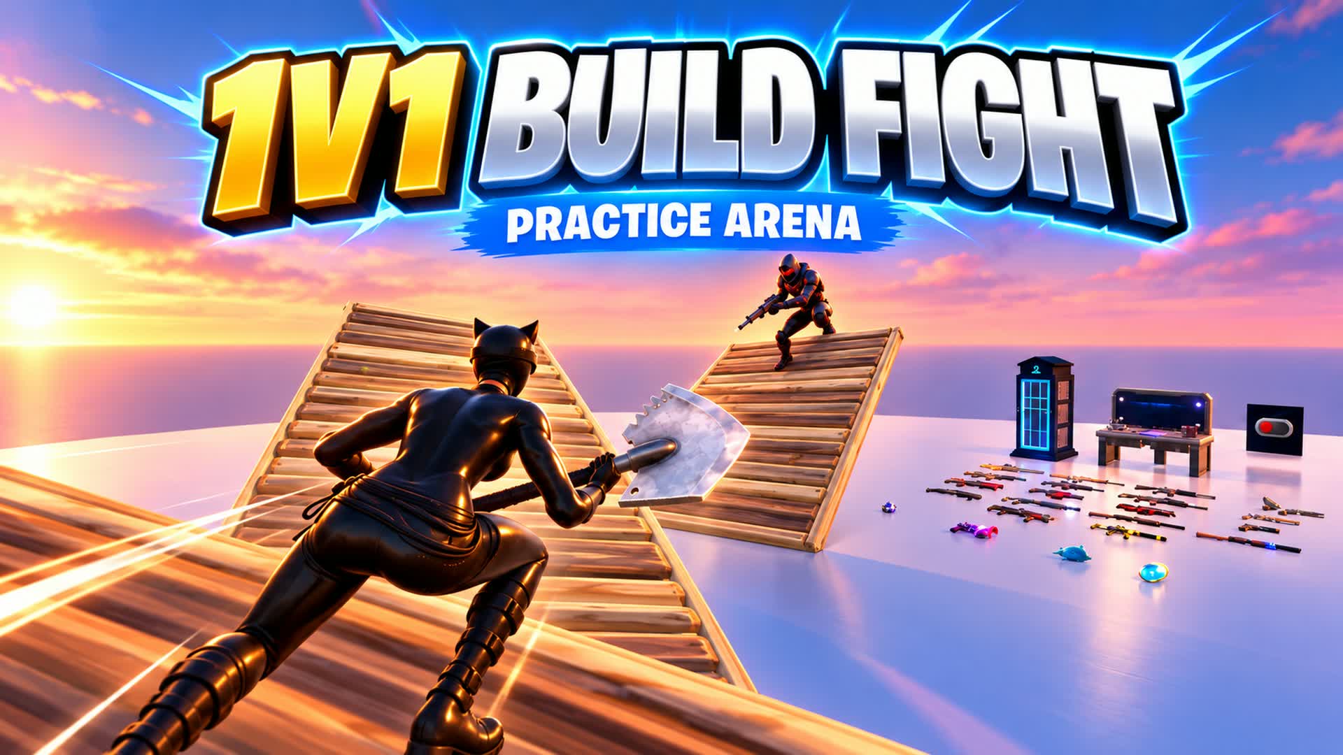 💎ESURB 1V1 BUILD FIGHT🏆