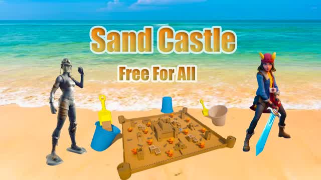 Zero-Build 🏰 Mini Sand Castle Battle 🏰