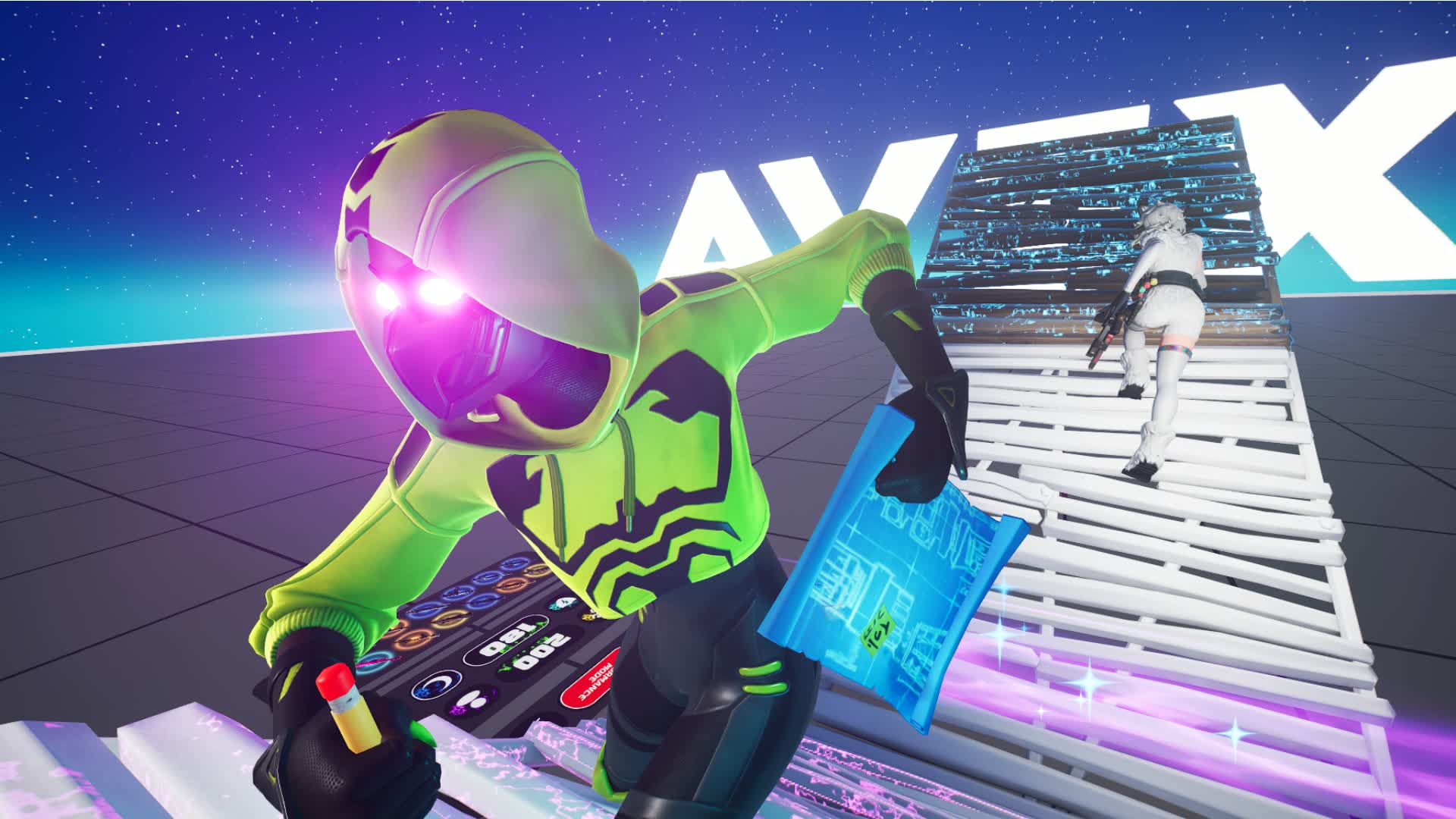 AVEX 1V1 MAP [200 PUMPS] - fortnite