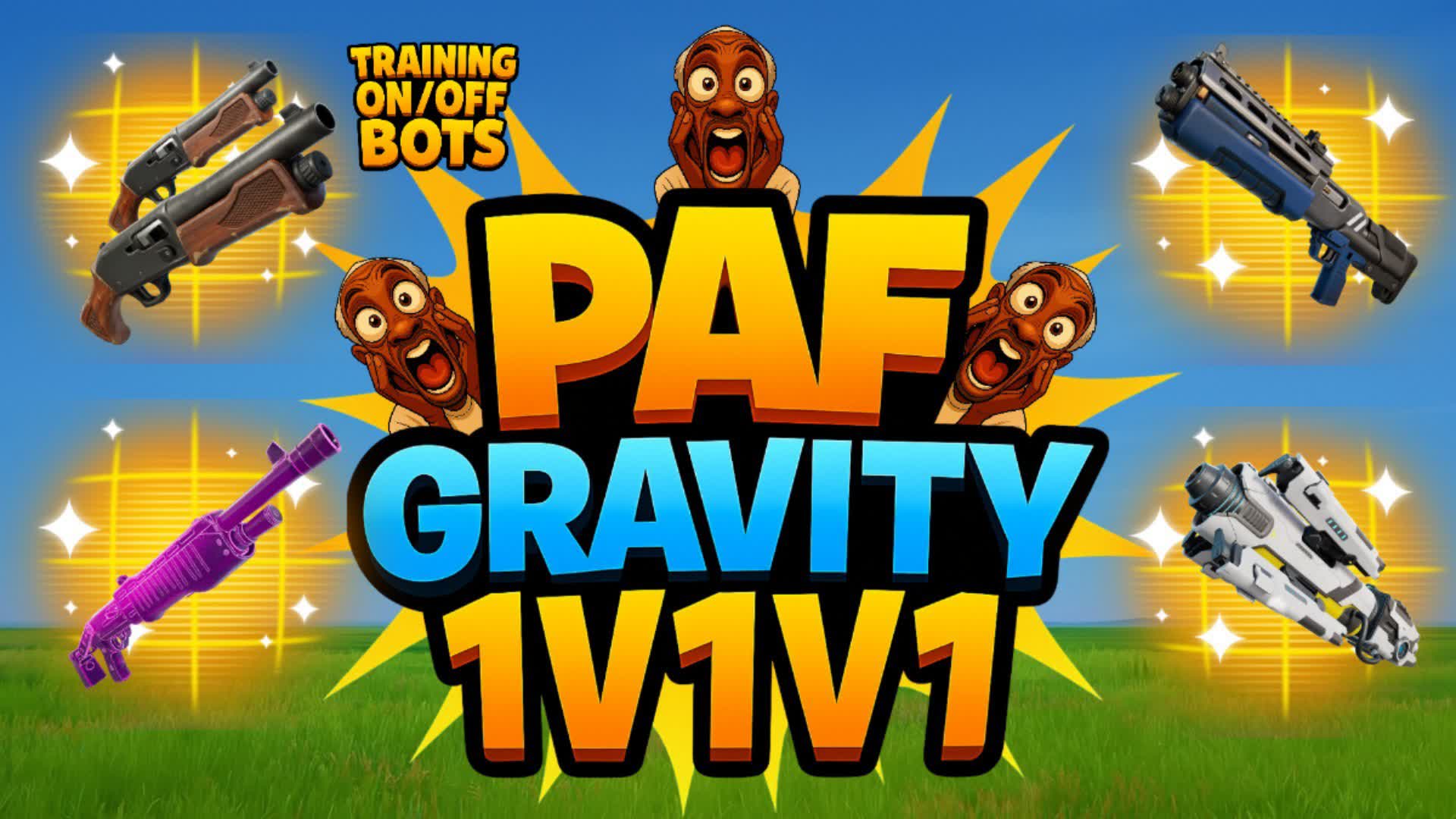 PAF GRAVITY 1V1V1 RELOAD ZONEWARS 2V2