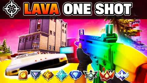 🌋 LAVA TILTED | GUN GAME ONE-SHOT 🎯🔥
