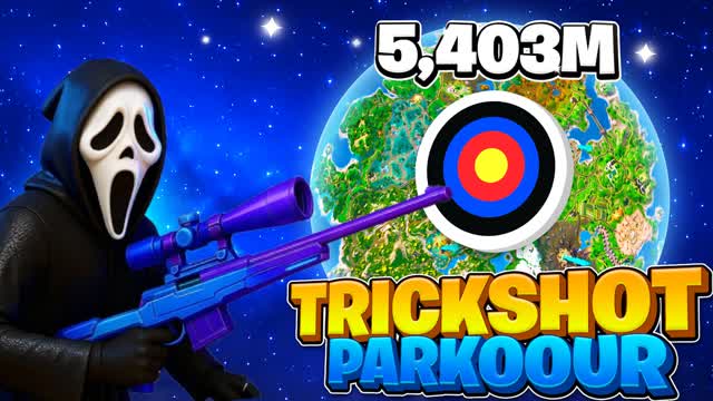 GHOST TRICKSHOT PARKOUR🎯75+
