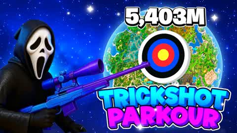 GHOST TRICKSHOT PARKOUR🎯75+ LEVELS