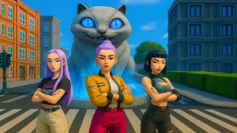 🚘 KPOP DEMON HUNTERS IN KAOS CITY🧟‍♂️