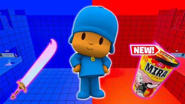FUNNY POCOYO KPOP RED VS BLUE 🔴🔵