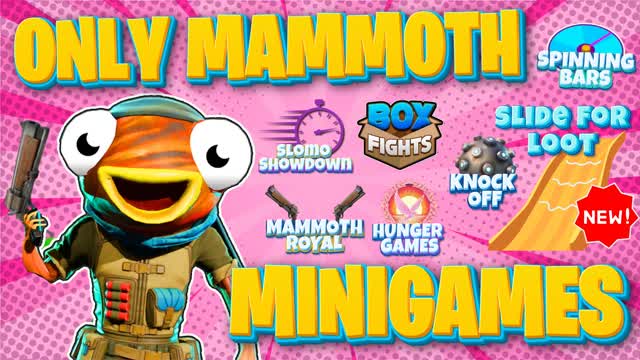 MINIGAME MAMMOTH ONLY 8+ MINIGAMES 👑