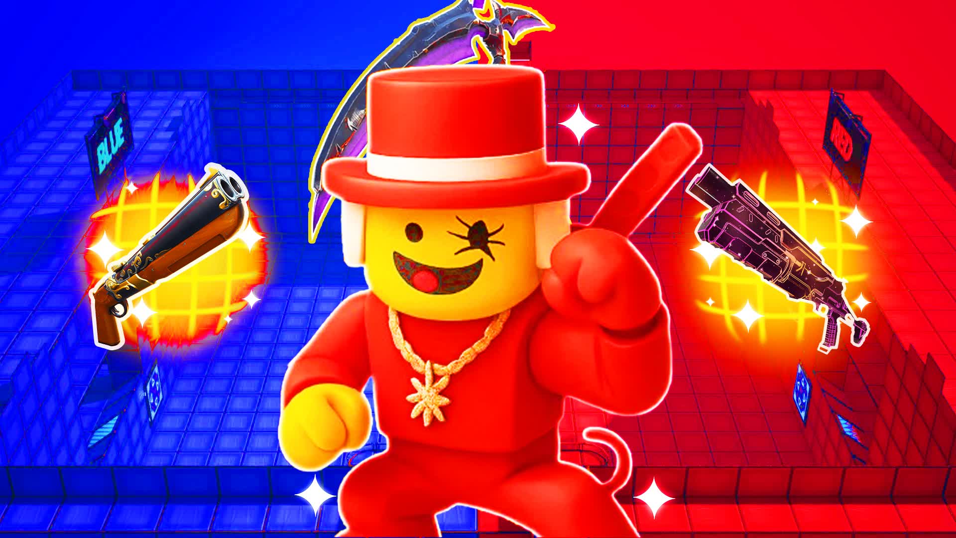 SUPER HUNTERS❄️ SUPER RED VS BLUE 🔴🔵