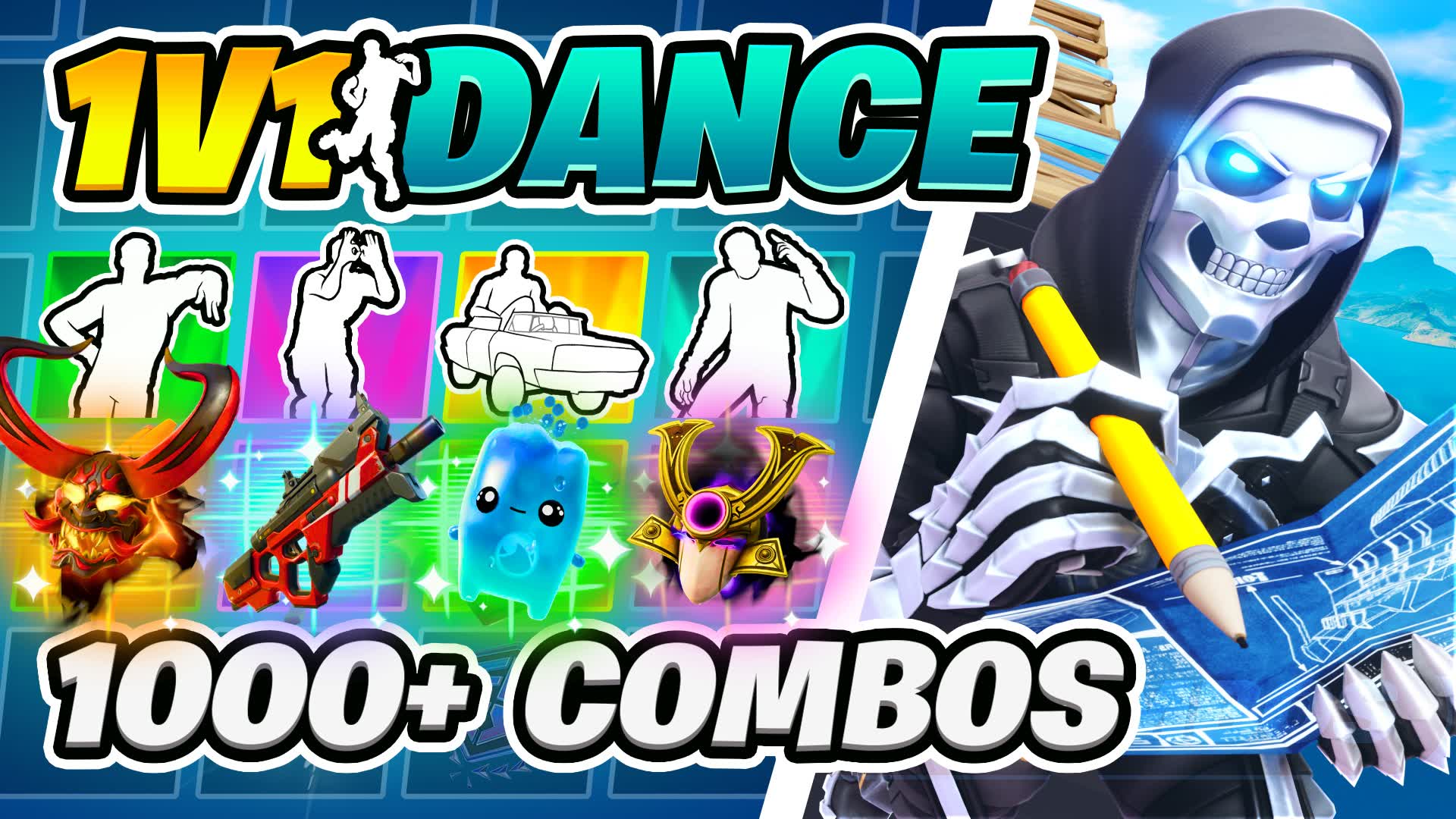 OG DANCE 1V1 FREEBUILD 🎵 [BEST MUSIC]