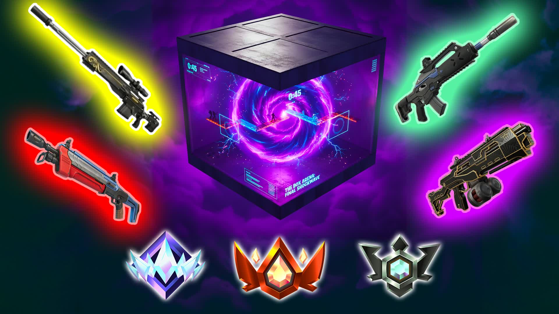 😂 1V1 BOX PVP ARENA FUN FFA | By GT