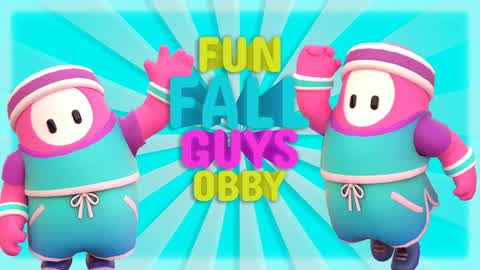 FUN FALL GUYS OBBY 🌈 HARD