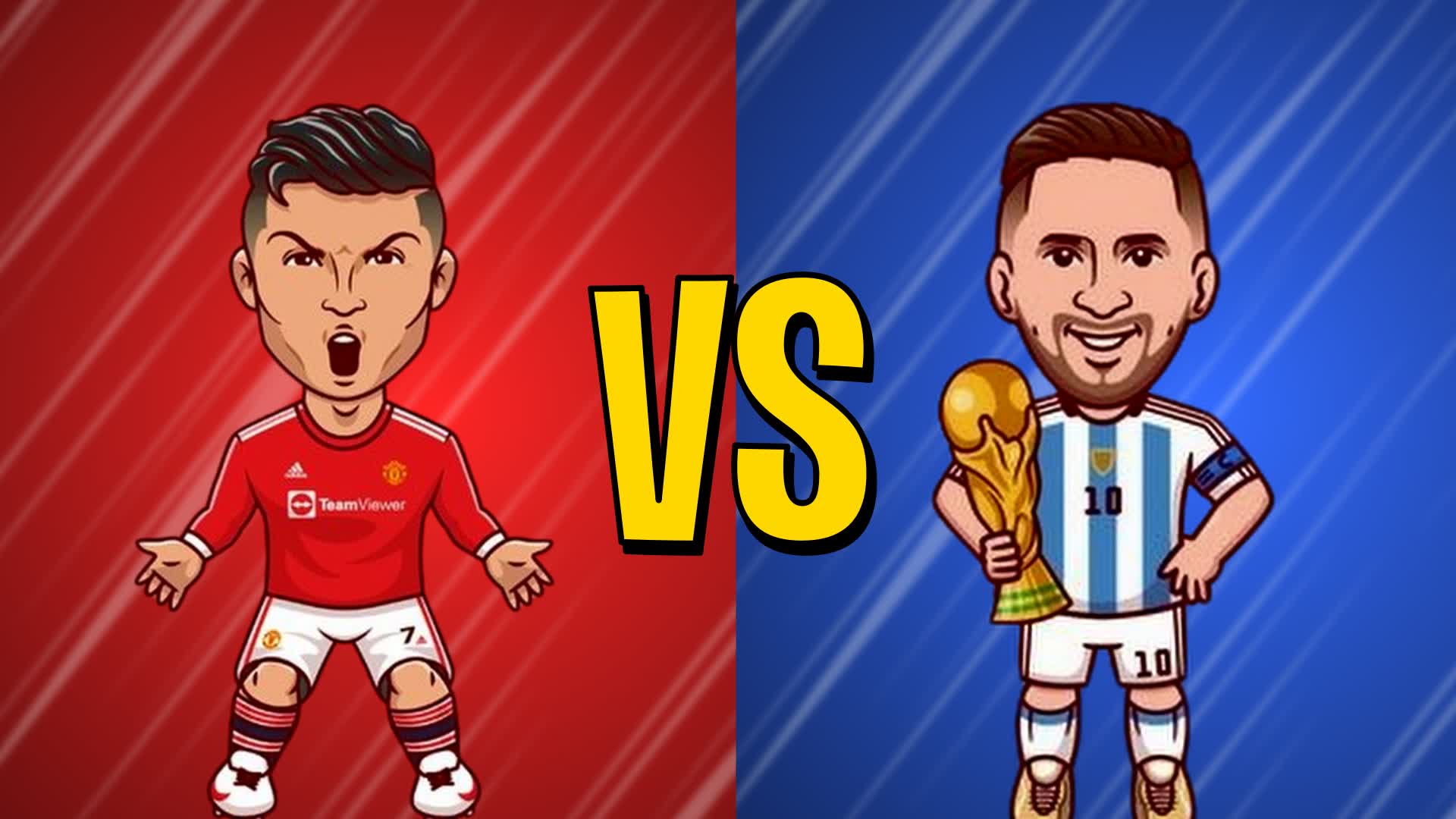 🏆MESSI VS RONALDO🏆 8V8
