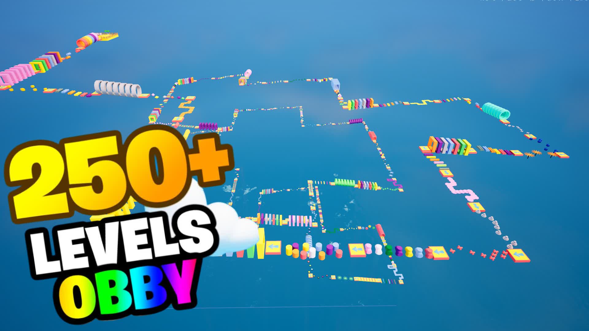 OBBY 250+ PARKOUR ⭐ DEATHRUN MINIGAME