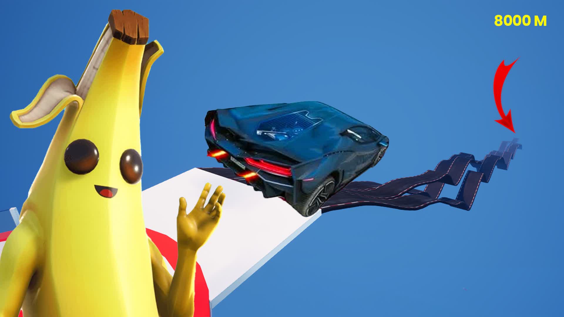 BANANA MEGA RAMP 🍌