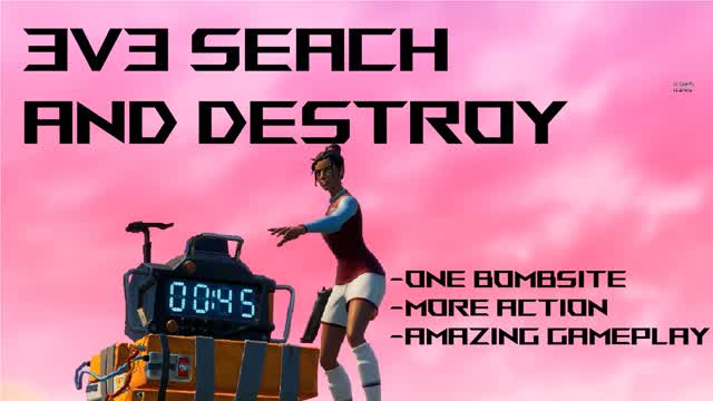 Capture 1 – 3v3 Retake Search and destroy