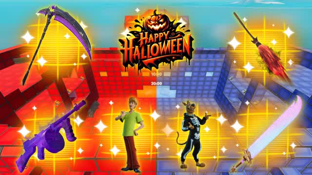 🕸️🎃HALLOWEEN RED VS BLUE 🎃🕸️ SPOOKY