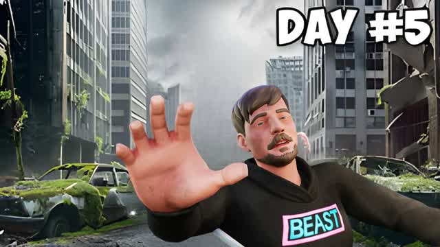 I SURVIVED 7 DAYS IN AN ABANDONED CITY!