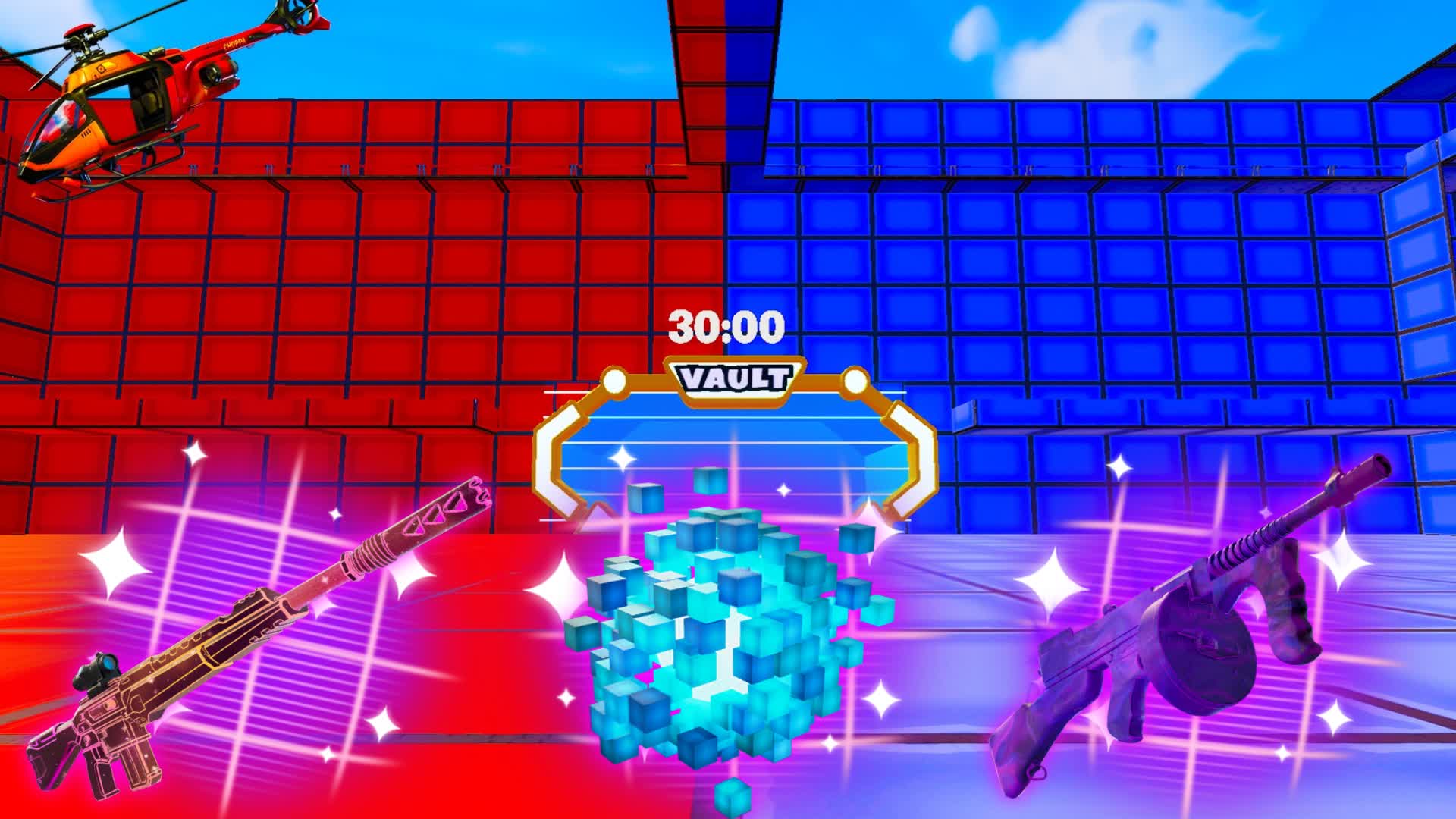 CRAZY STAR RED VS BLUE 🔴🔵