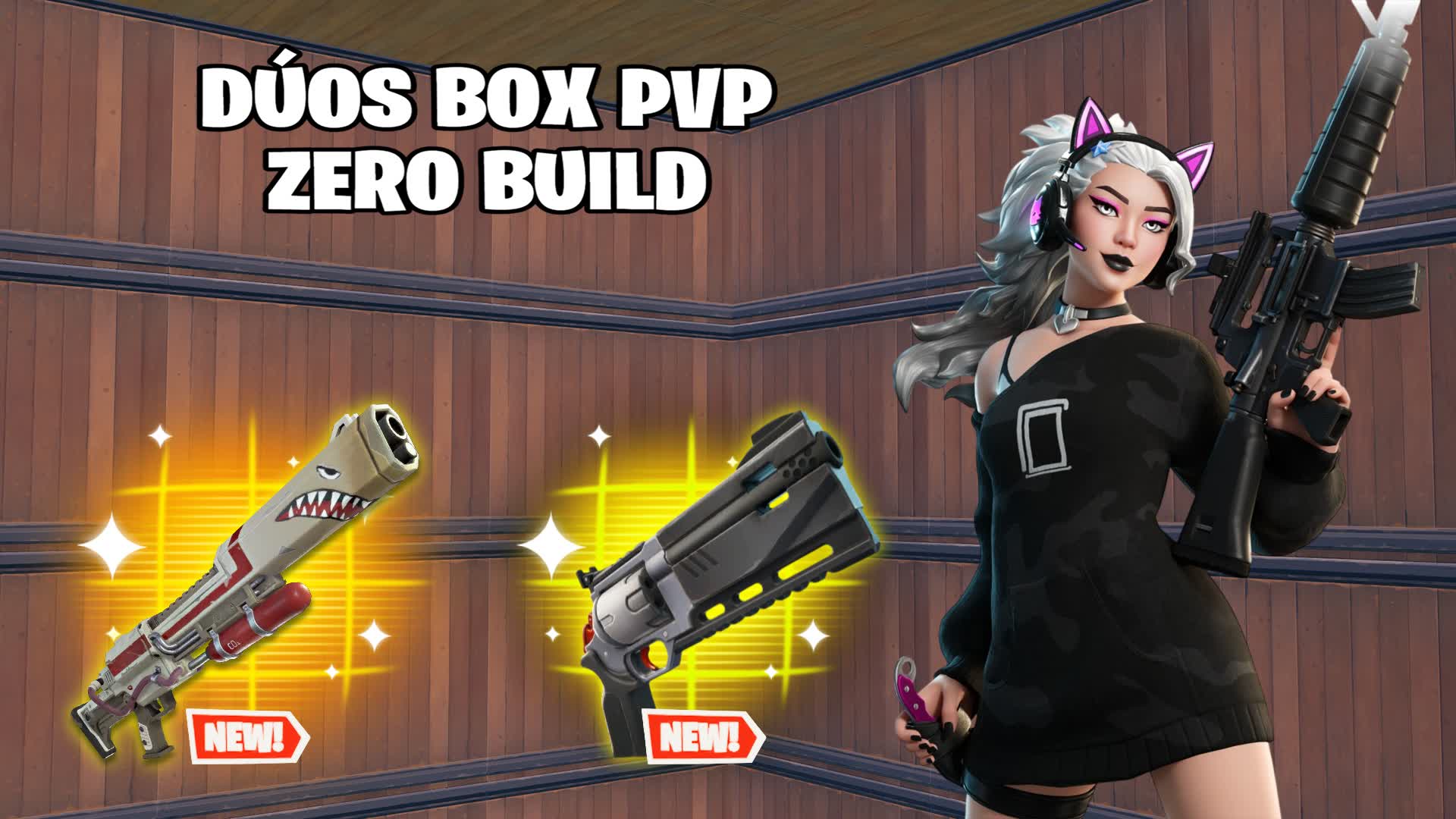 新しいゼロビルド武器を搭載したBOX PVPデュオ