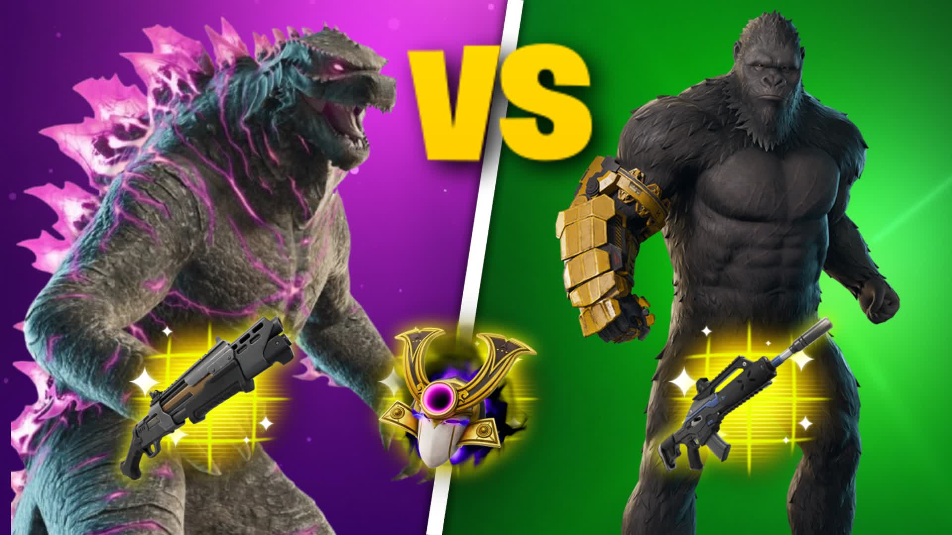Godzilla VS Kong Red VS Blue 🔴🔵