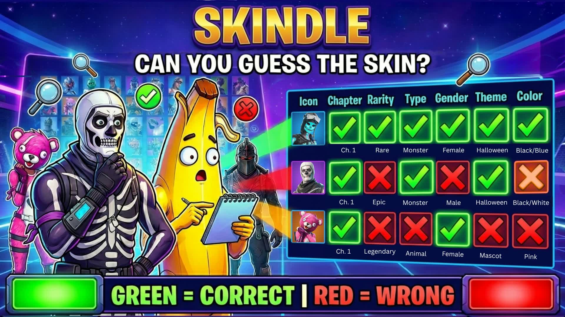 SKINDLE: Guess The Skin